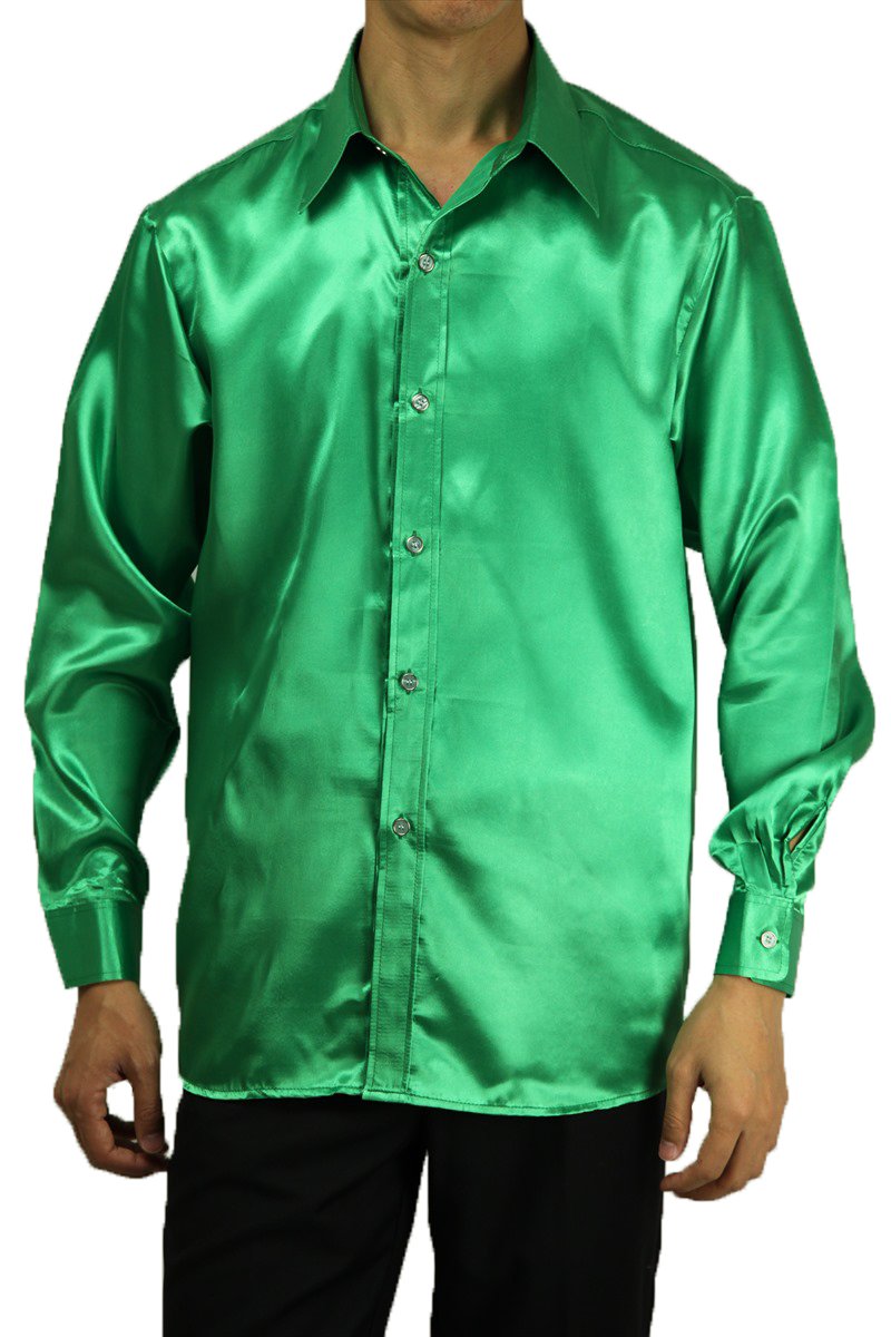 ⚪️DUYQ メンズ 022 ボイル生地 ダンス用シャツ 黒 ⚪️DUYQ メンズ 022 ボイル生地 ダンス用シャツ 黒