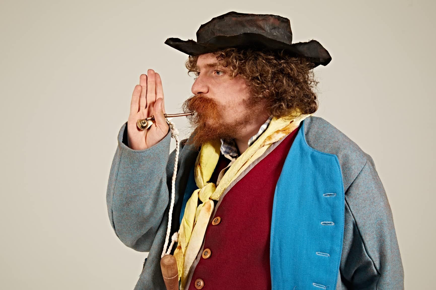 Bosun's Pipe - Sifflet de chef de bateau en cuivre et laiton