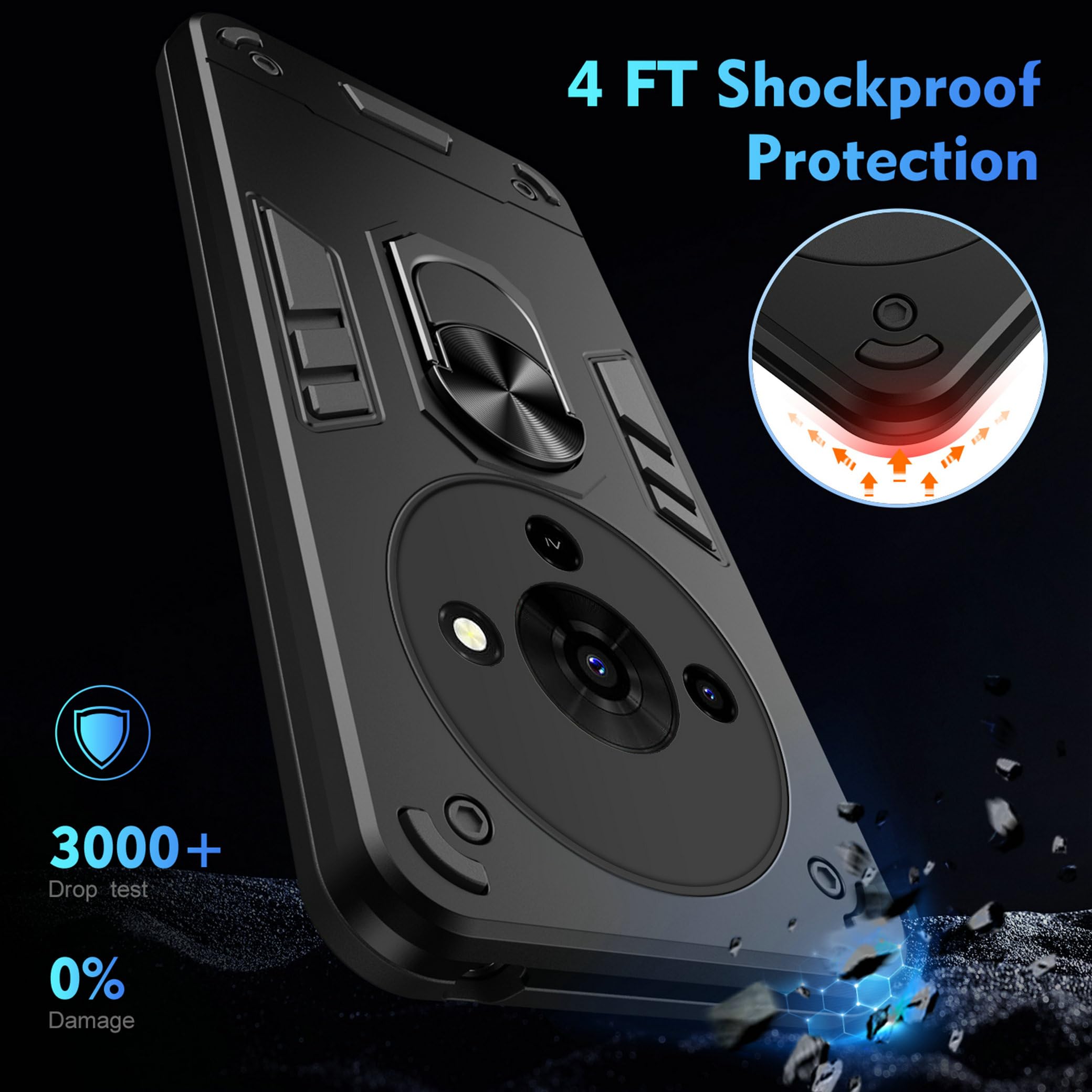 Amazon.com: Lucyliy Compatible with ZTE Blade A76 5G Z2469N Phone