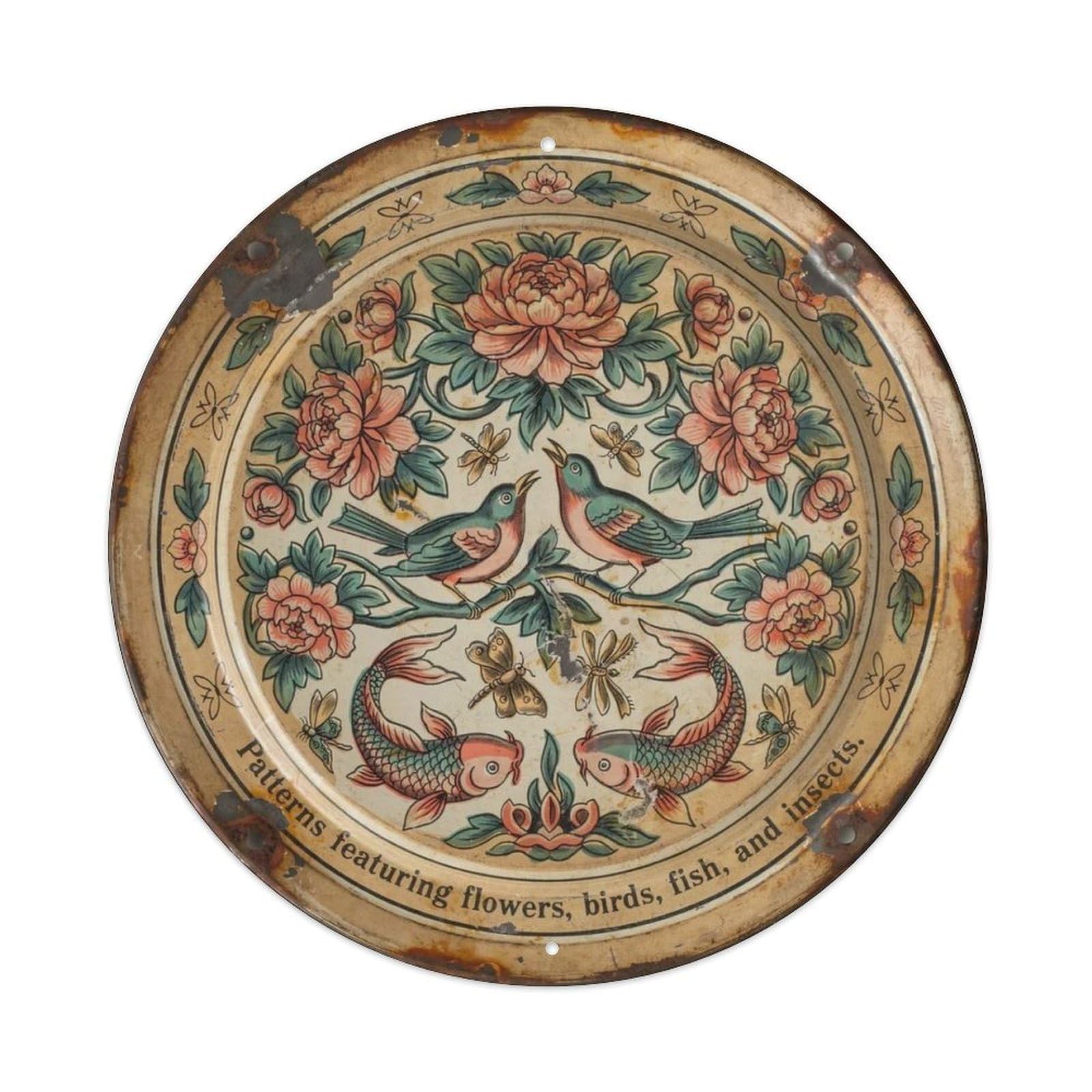Garden-Botanical Metal Tin Sign Plaque