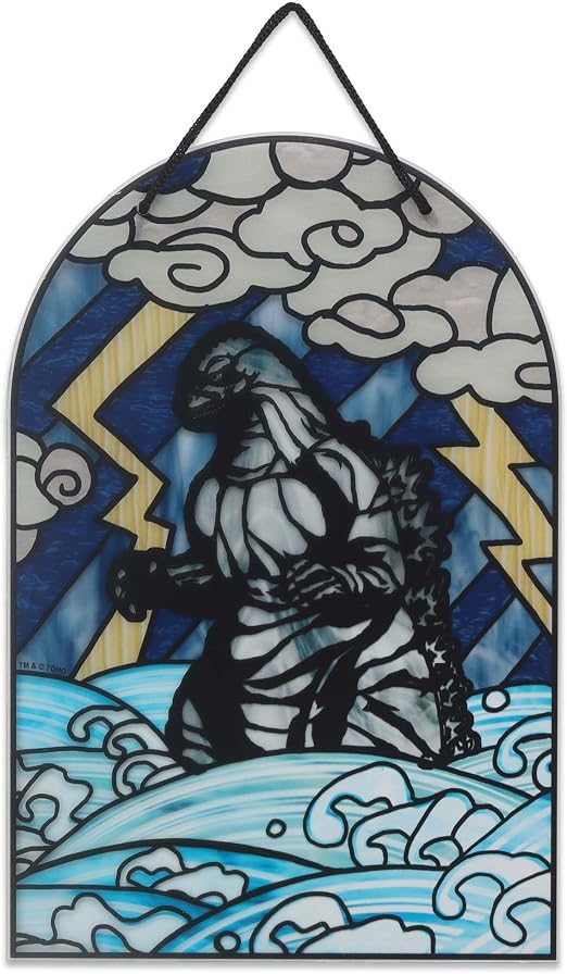 Amazon.com: Open Road Brands Godzilla Hanging Acrylic Wall Decor ...