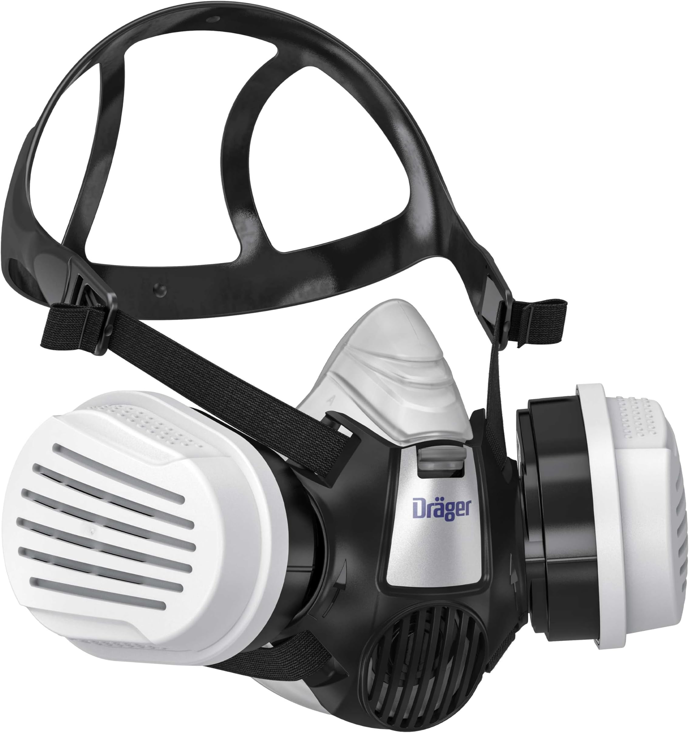 X-plore 3300 with 2x ABEK1 Hg P3 Filters – Professional Respirator for Chemical Fumes, Organic Vapours, Spray Painting, Resin & Toxic Gases – EN143 Certified