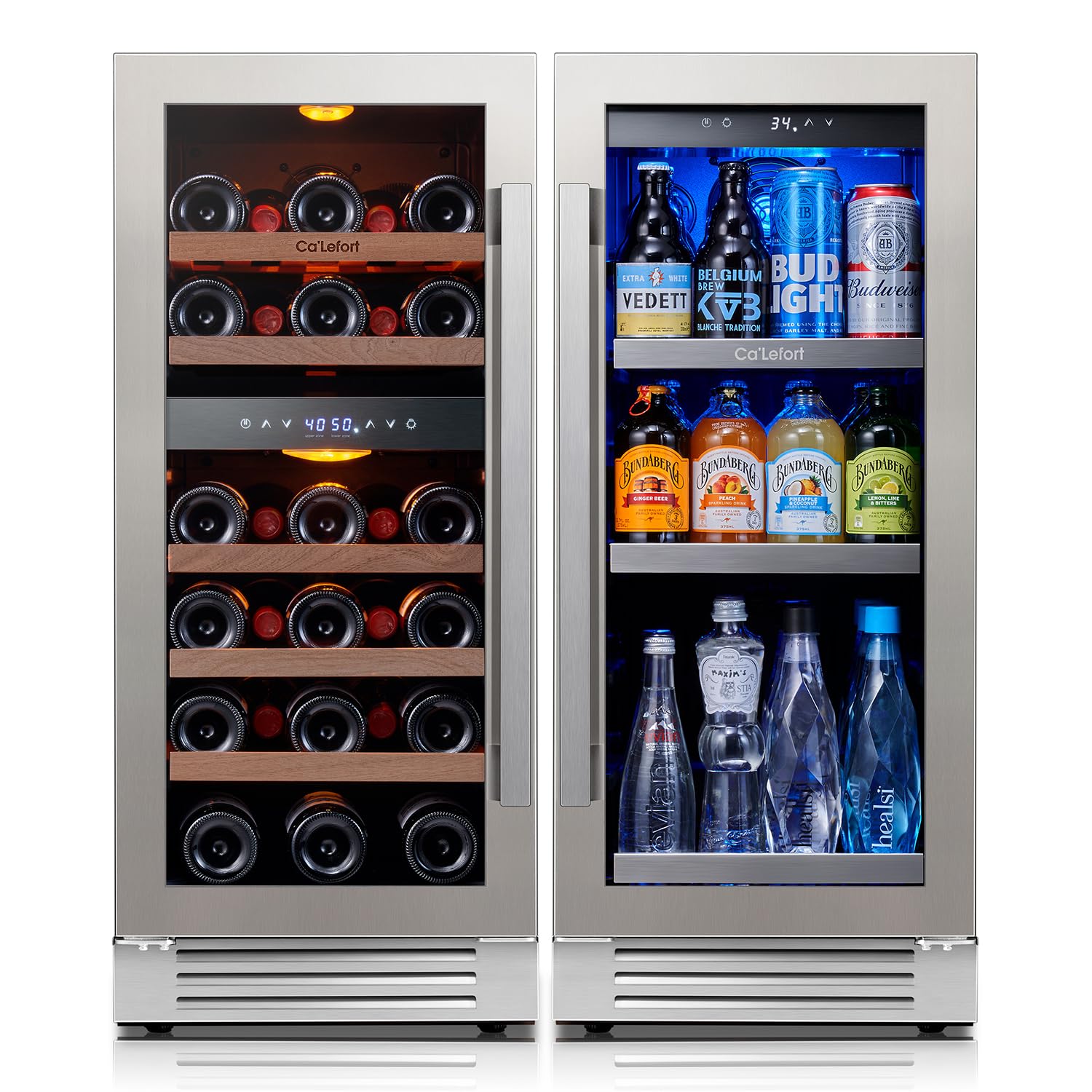 Ca'Lefort CLF-WD15+BS15-AZ 6 cu ft Wine Cooler