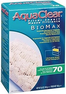 Aquaclear A1373 70-Gallon Biomax,White