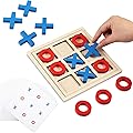 Seenelling Jumbo Wooden Tic Tac Toe Game Dement…