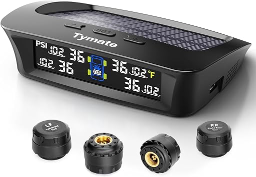 Tymate TM3 RV Tire Pressure Monitoring System, Tire Pressure Monitor