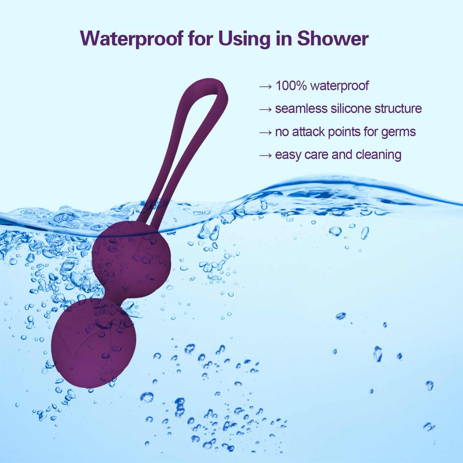 🔥 Crаzу Dеаlѕ Kegel Exercise Weights Improve Women's Bladder Control - Doctor Recommended Kegel Balls for Tightening & Pelvic Floor Exercises for Beginners & Advanced - Massage Ball & Ben Wa Ball 2 in 1 by RFY Toys