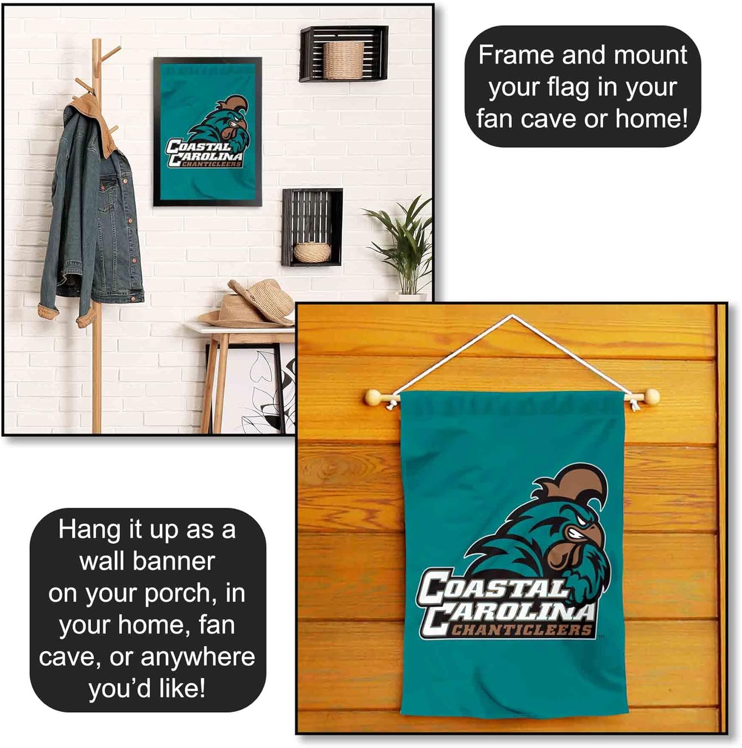 Coastal Carolina Garden Flag and Yard Banner