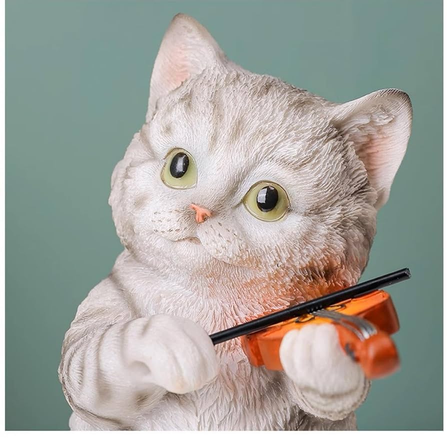 バイオリンのお稽古をする猫 バイオリンのお稽古をする猫 バイオリンのお稽古をする猫 Amazon