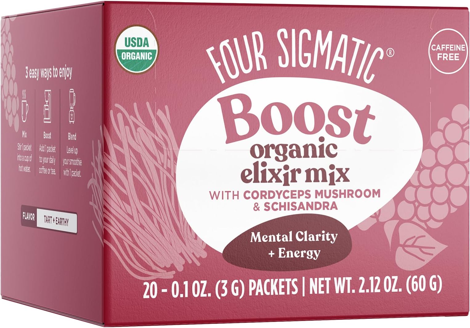 Four Sigmatic Foods Instant, Cordyceps, 20 Count