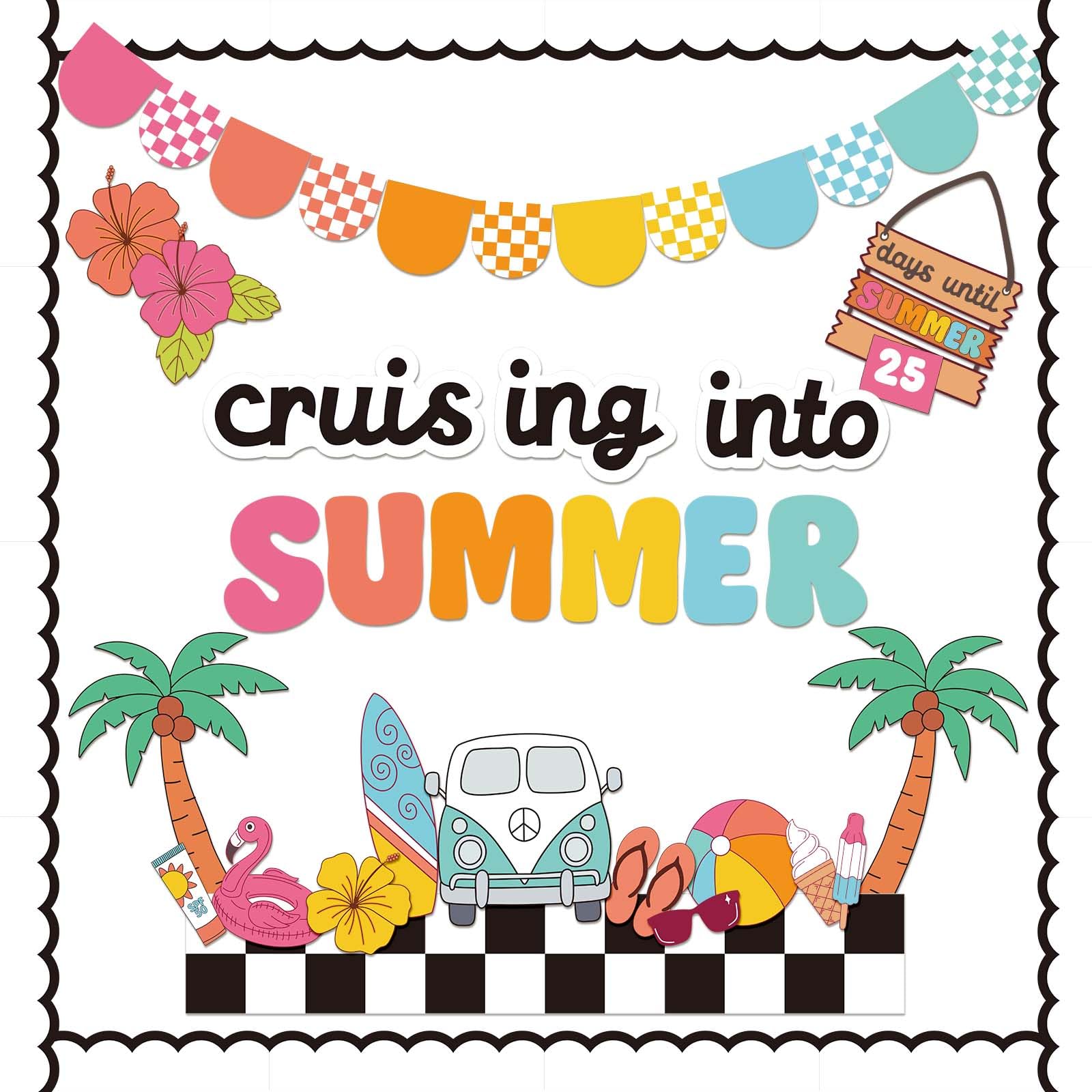 amazon-com-jarthenaamcs-78pcs-retro-summer-beach-bulletin-board-decor-set-groovy-hawaii-beach-paper-cutouts-with-100pcs-glue-points-summer-tropical-cut-outs-for-school-classroom-home-party-supplies-office-products for Free Printable Bulletin Board Cutouts Amazon.com: JarThenaAMCS 78Pcs Retro Summer Beach Bulletin Board Decor Set Groovy Hawaii Beach Paper Cutouts with 100Pcs Glue Points Summer Tropical Cut-Outs for School Classroom Home Party Supplies : Office Products for Free Printable Bulletin Board Cutouts