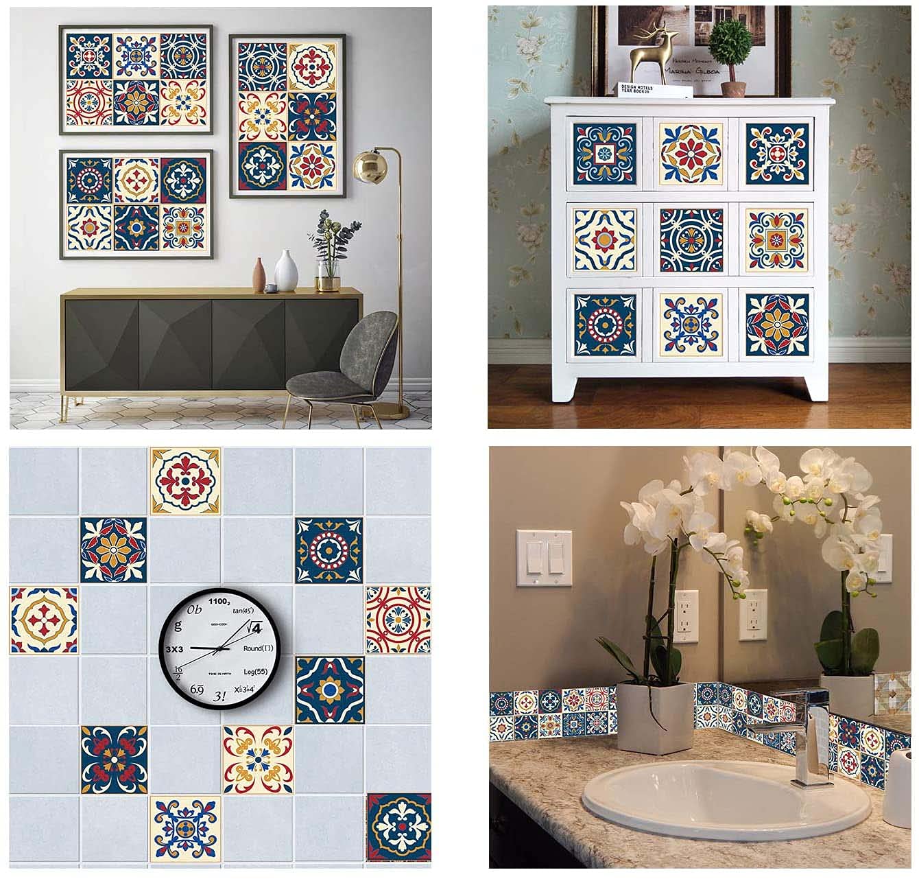 Moroccan Tile Stickers - Transform Your Home -5