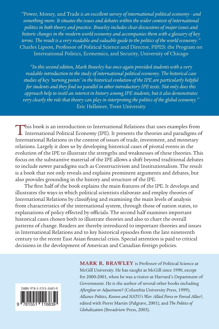 Power, Money, and Trade: Decisions that Shape Global Economic Relations      Paperback – March 1, 2005