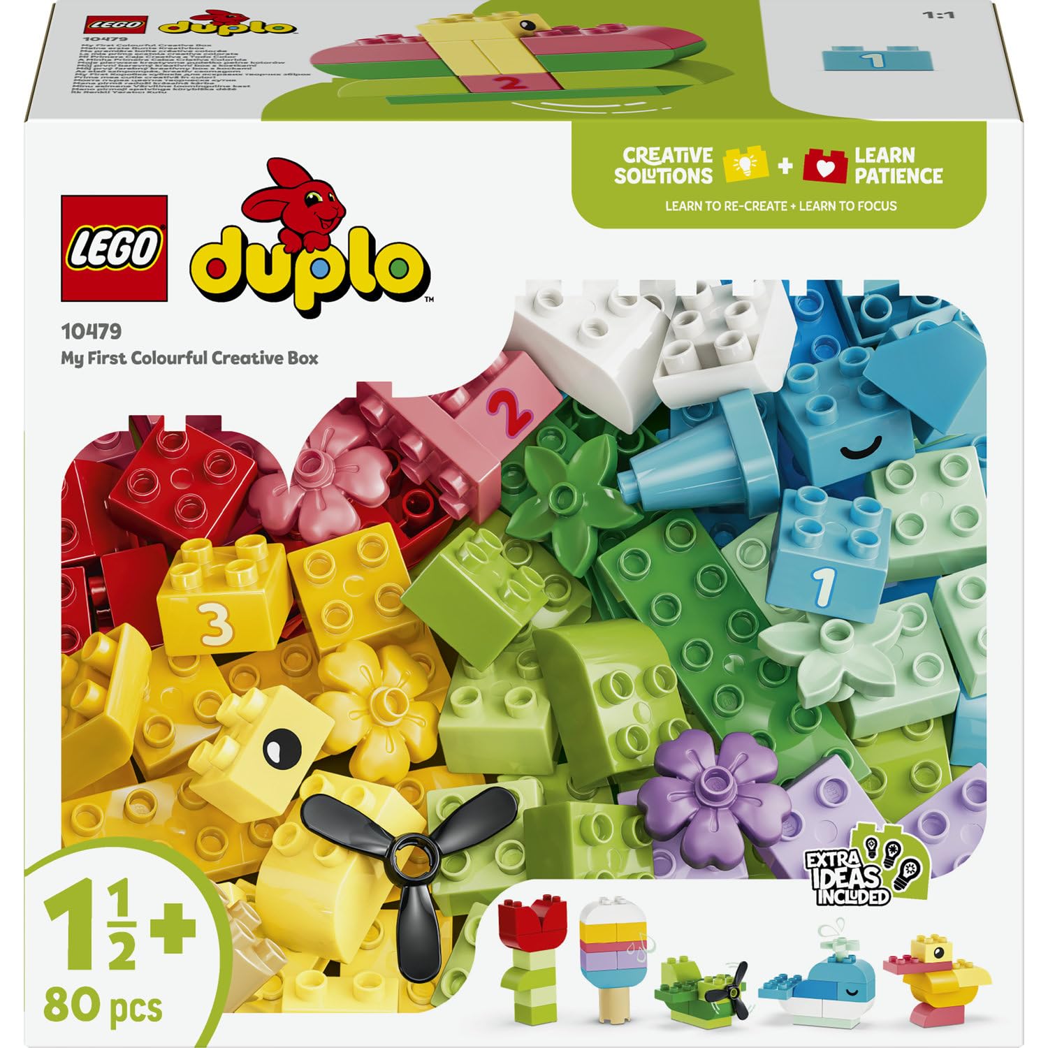 LEGO Duplo Classic Boîte créative colorée 10479