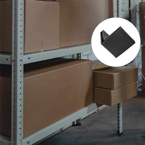 Miniatura 8 de Almohadillas angulares de hierro para muebles (1.181 in1.18 pulgadas), 4 unidades, cubiertas de plástico en forma de L para pies de muebles,