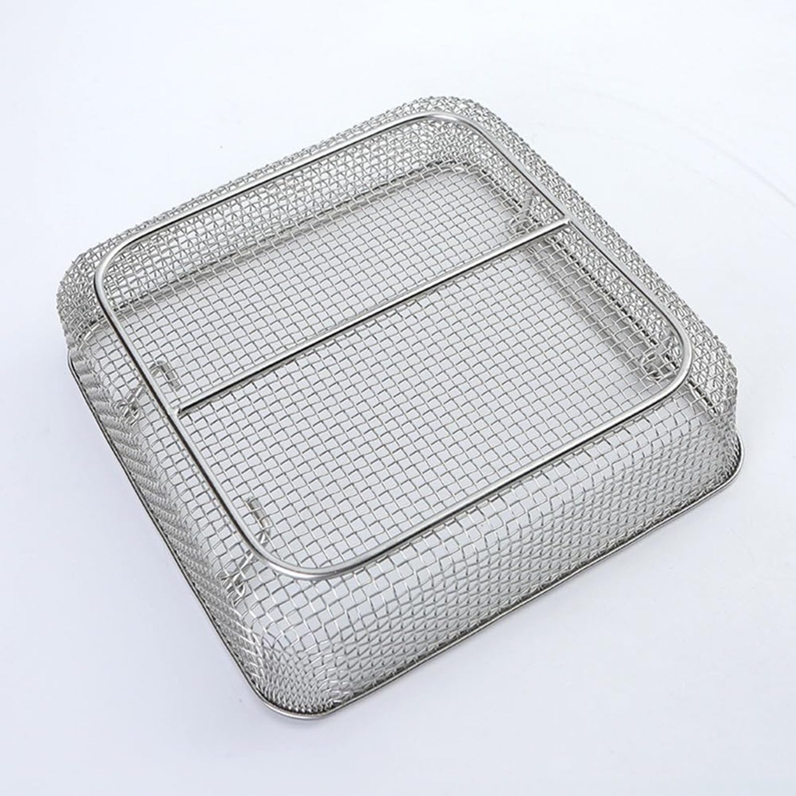 Cestas de esterilización de instrumentos, malla de acero inoxidable para instrumentos médicos y dentales, malla de 0.12 pulgadas para una desinfección eficaz