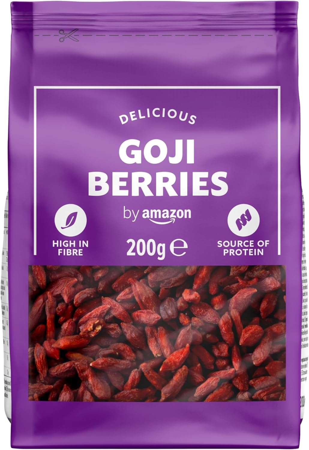by Amazon DEHYDRATED GOJI BERRIES, 200 g by Amazon DEHYDRATED GOJI BERRIES, 200 g