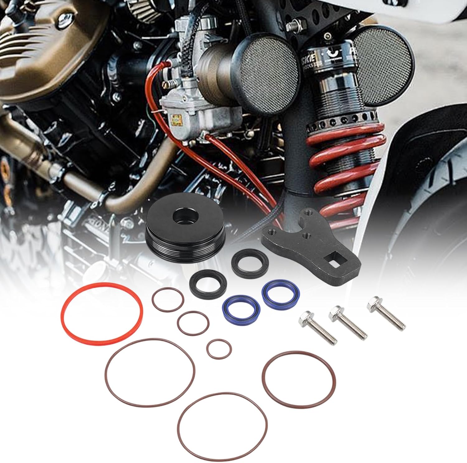 Professional Piston Repair Seal Set for Transmission Systems Providing Reliably Sealing Against Odors and 352932 Quick Install Piston Seal Set