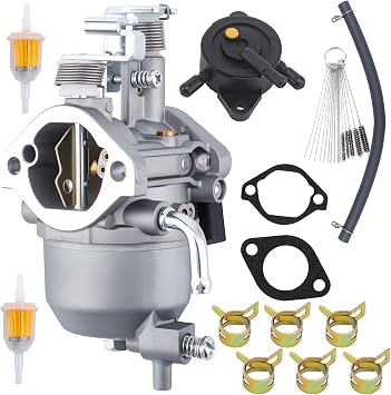 Carburetor Compatible with Kawasaki Engine 2008 EZGO RXV, 2010-2015 Gas Golf Carts TXT, 2010-2014 EZGO Valor, 13HP FJ400D Engine Motor Golf Cart, Carb Repalce for OEM # 72873G01 808656 602061