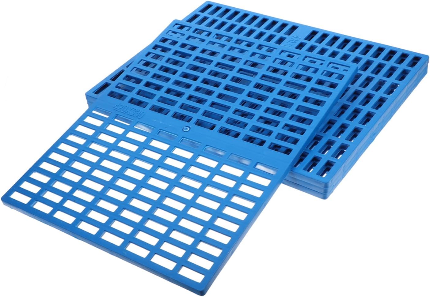 4pcs Rabbit Guinea Pig Accessory Wear-Resistant Cage Mats Easy-Clean Foot Pads for Small Animal Cages