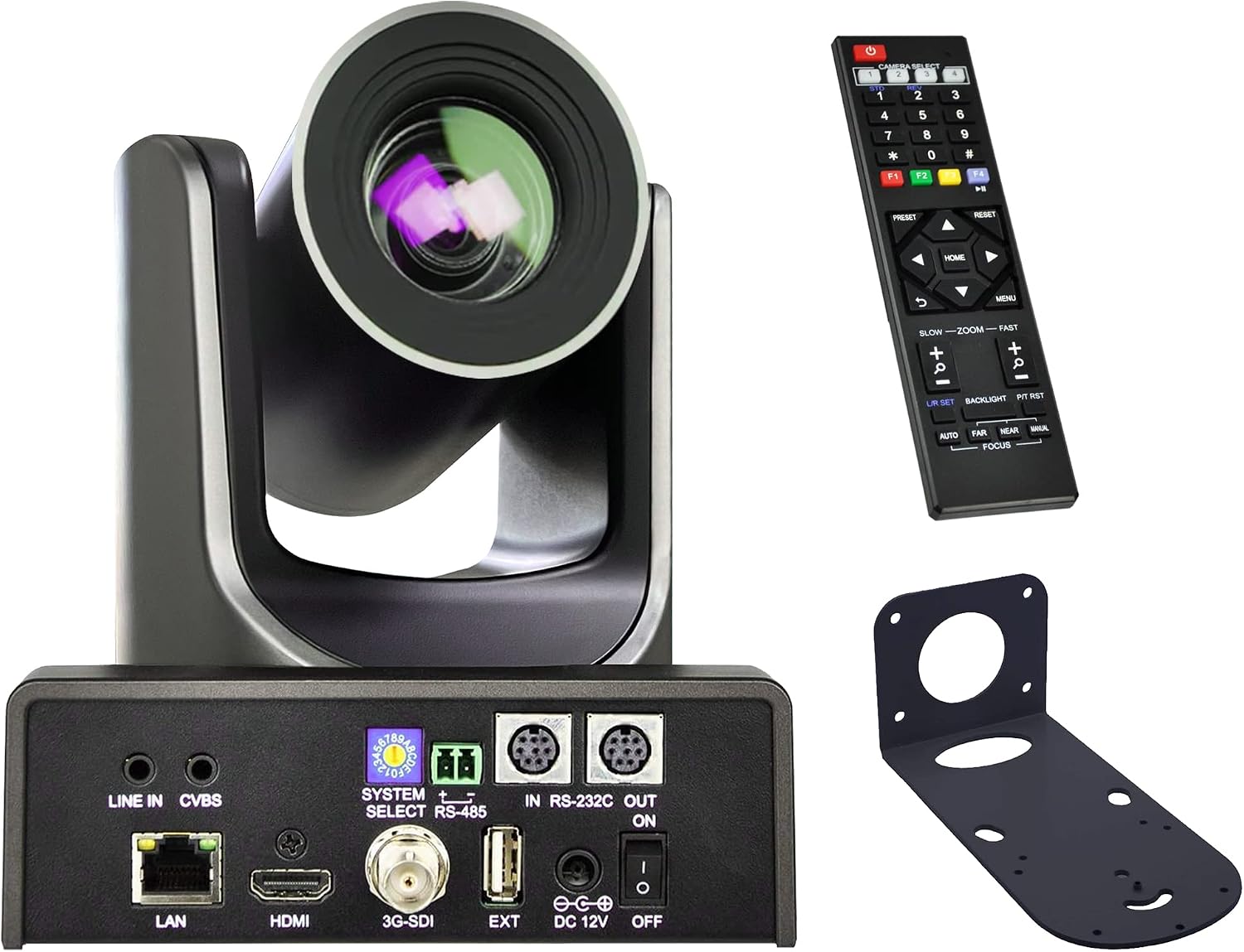Bеѕt Cуbеr Mоndау 🔥 Prisual PTZ Camera, 20X-SDI 1080P Live Streaming Camera Runs Wirecast OBS vMix Livestream Studio HDMI 3G-SDI IP POE Supports (20X Zoom and Wall Mount)