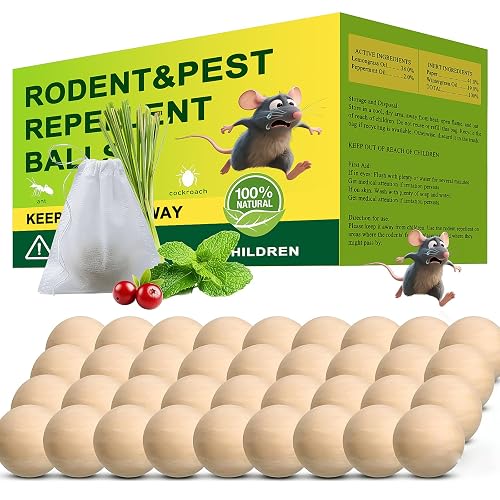 36-Pack Peppermint Rodent Repellent Pouches