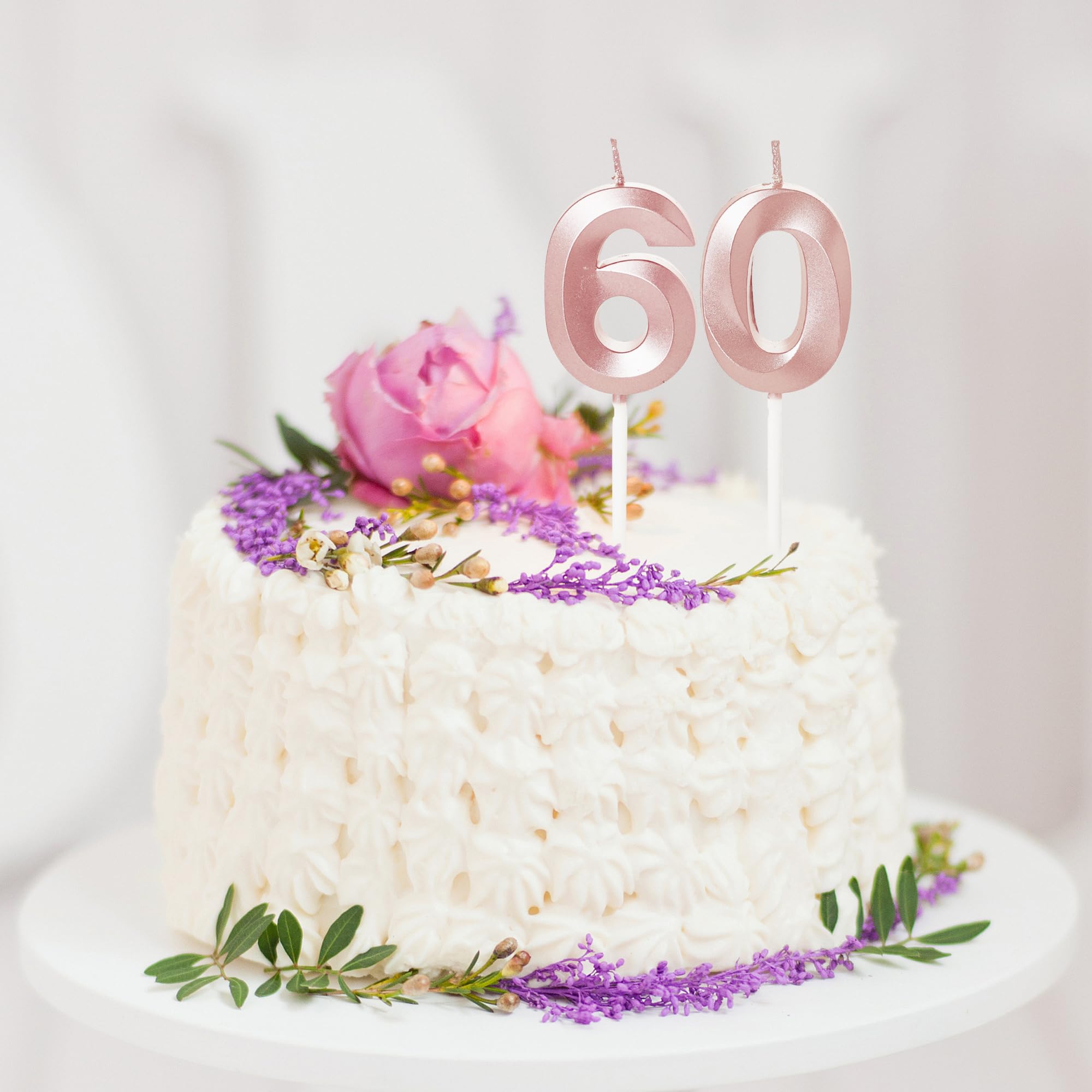 Velas De Cumpleaños De Los Números 26 Y 62 Para Decoración De Pasteles, Número 62 Y