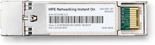 Miniatura 3 de Transceptor HPE Networking Instant On 10G SFP+ LC SR para conexiones de hasta 984.3 ft (R9D18A)