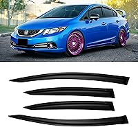 Vista 24 de Protección contra lluvia para ventanas para Ford Explorer/Mercury Mountaineer 2002-2010, protector de visera de ventana, deflector de viento