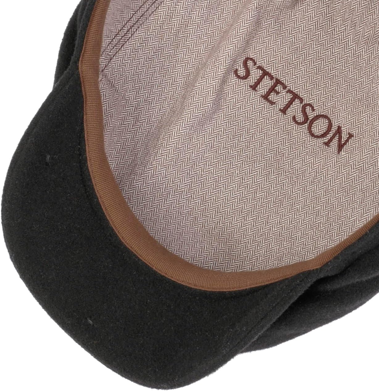 Stetson Vedrick Flat Cap Made in EU Wool Cashmere Men Autumn Winter
