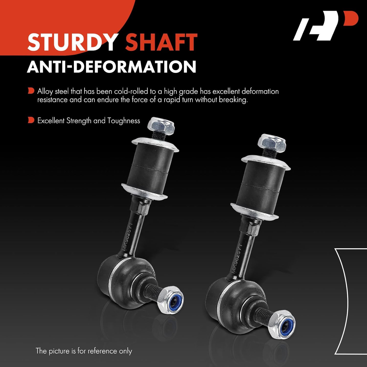 A-Premium 2 x Front or Rear Sway Bar Links Stabilizer Bar Links, Compatible with Infiniti M30 1990-1992 & Volvo S40 2000-2004 & Nissan 240SX 1989-1998