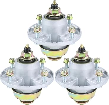 3pk AM144377 Spindle Assembly for John Deere Z445 Z425 54" Decks