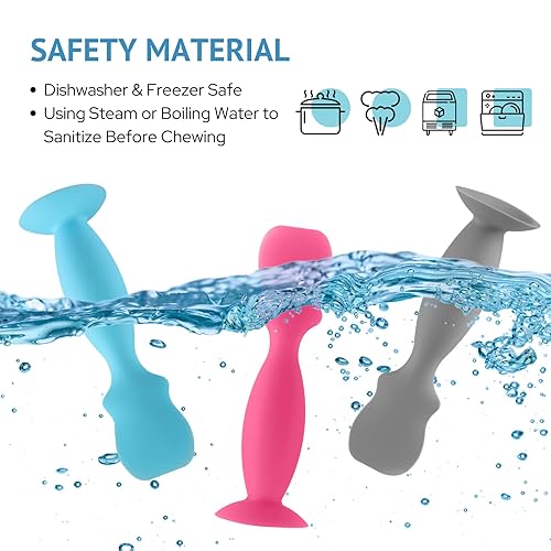 Miniatura 5 de Paquete de 4 cepillos de crema para pañales de bebé, aplicador de espátula de silicona para bebés, recién nacidos (paquete de 2, rosalila suave)