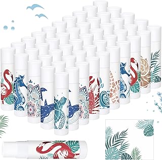 Demissle 50 Pcs Beach Lip Balms Bulk Moisturi...