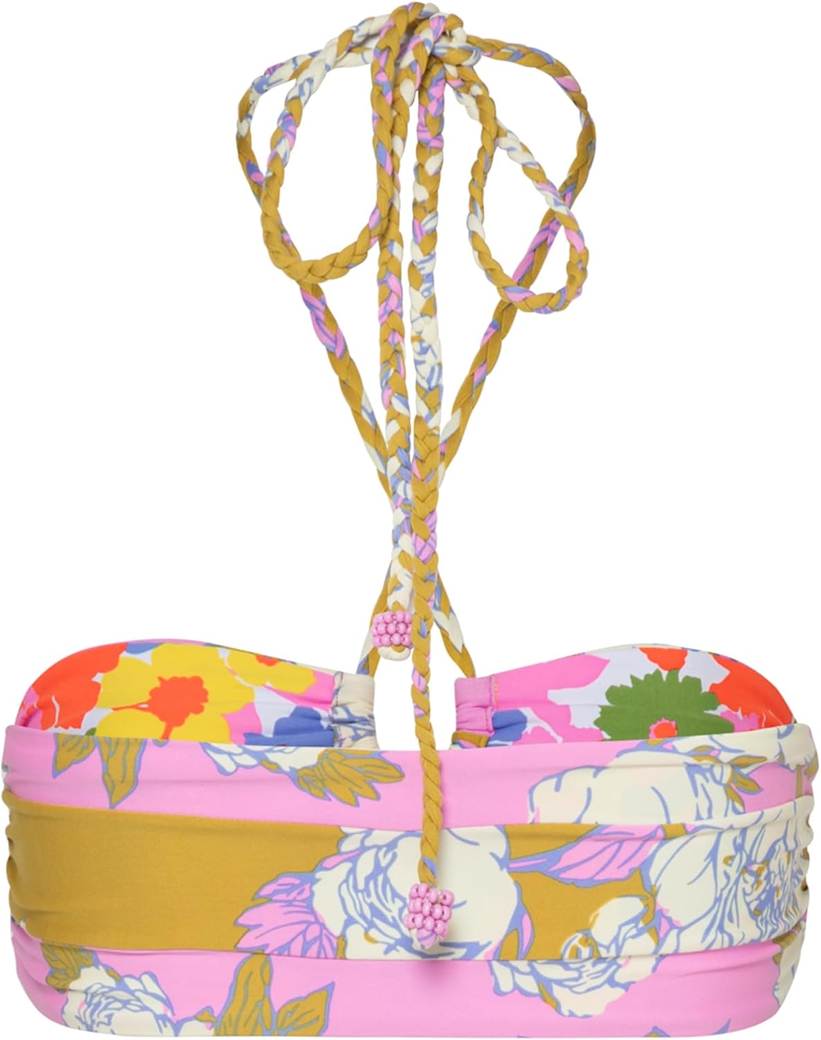 Maaji Womens Pink Fiore Lianna Strapless - Image 7