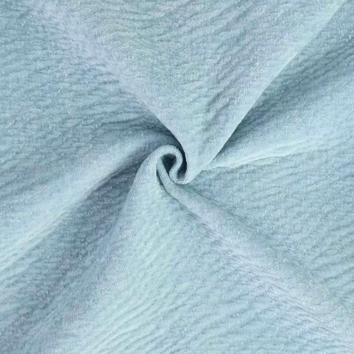 OYIMUA Chenille Throw Pillow Covers 18x18 Dusty Blue Set of 2,Neutral Textured Square Decorative Pillow Covers Accent for Couch Sofa Bedroom Living Room