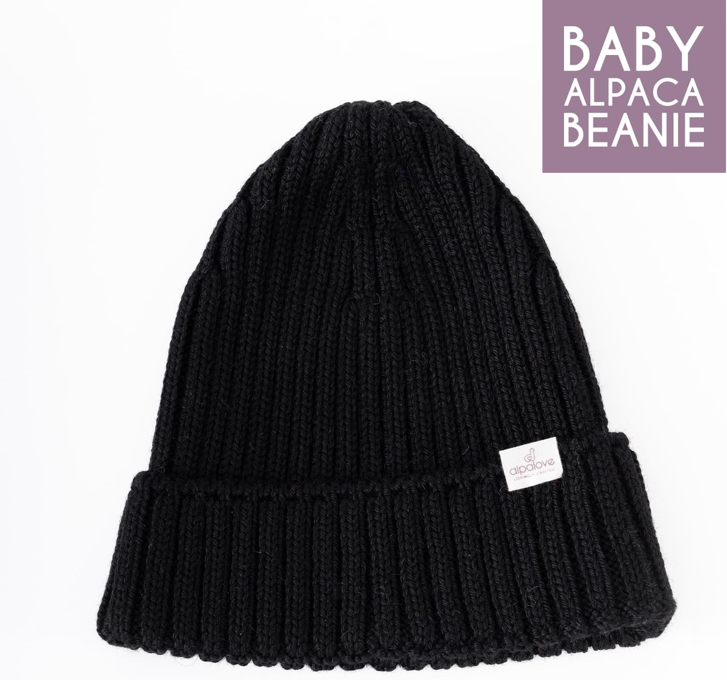 ALPAWOOL Beanie 100% Pure Baby Alpaca Unisex Hat