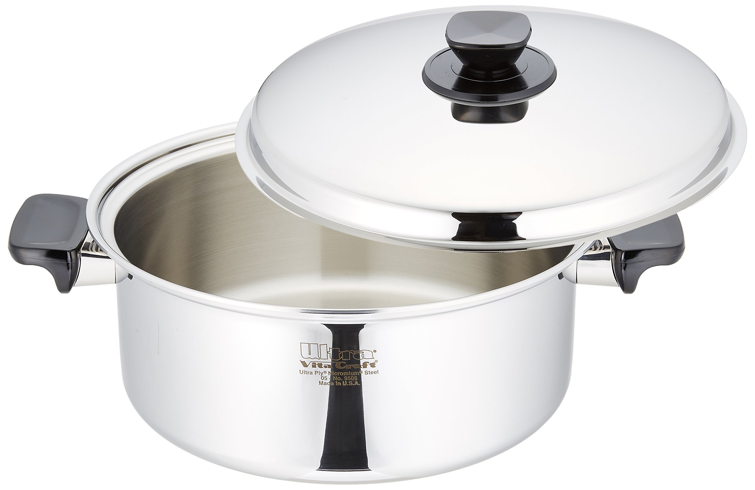 美品　ビタクラフト　ウルトラ　No.9506 両手ナベ　5.5L IH対応 Amazon｜ビタクラフト 両手 鍋 ウルトラ 5.5L 25.5cm 9506｜両手鍋