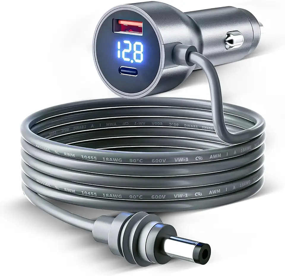 Cabo de Alimentação 3 em 1 para Starlink Mini, 3m, com Carregador de Carro e Adaptador USB-C/USB-A LP-086