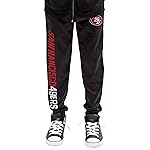 Ultra Game NFL Official Youth Super Soft Game Day Jogger Sweatpants, San Francisco 49ers, Team Color, 10-12
