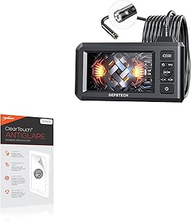 BoxWave Screen Protector Compatible with Depstech Dual Lens Endoscope with Waterproof Camera (4.3 in) - ClearTouch Anti-Glare (2-Pack), Anti-Fingerprint Matte Film Skin