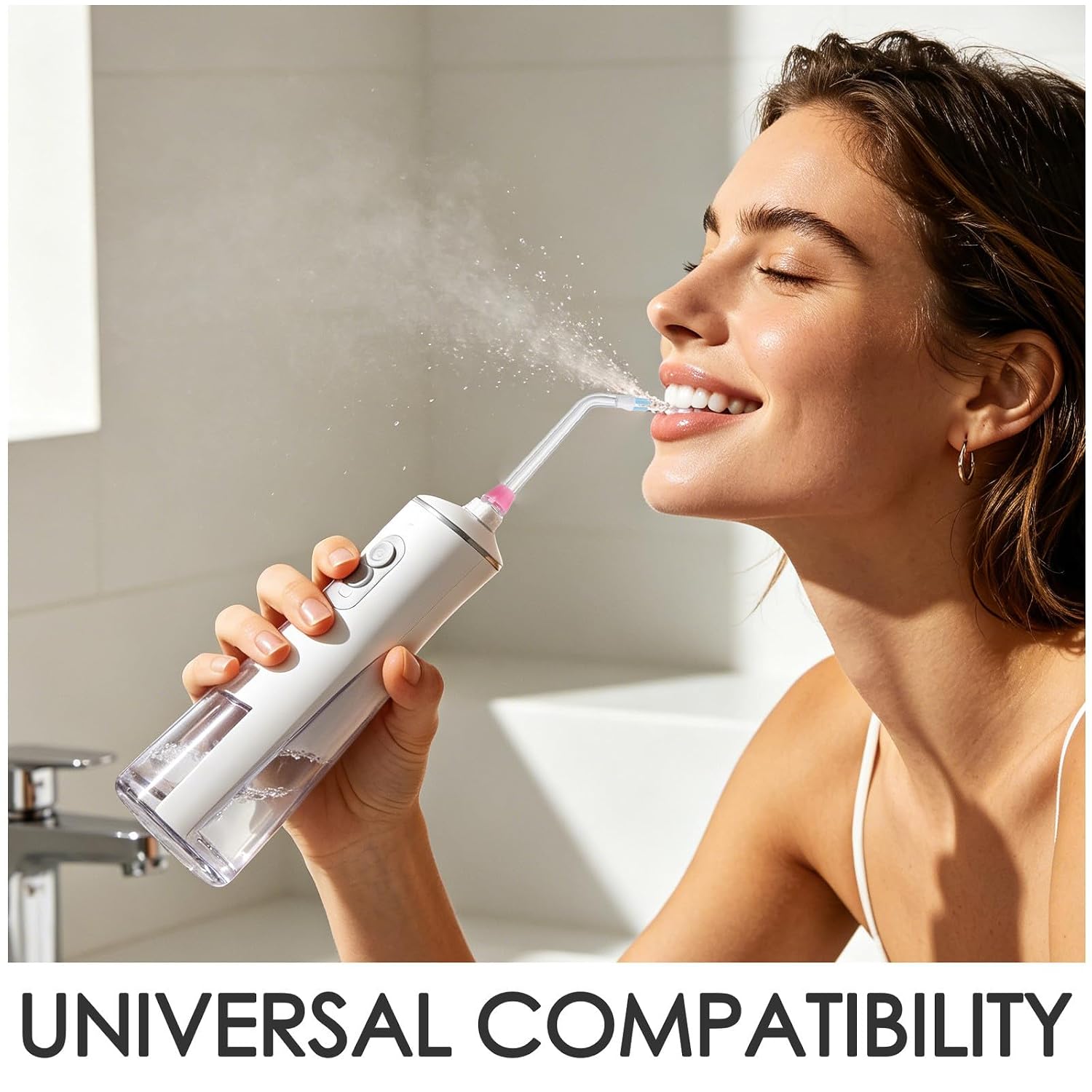 8pcs Water Flosser Replacement Heads: Oral Irrigator Heads for Water Toothpick - Assorted Size Dental Cleaning Accessory - Cleaning the Dead Corners of the Mouth