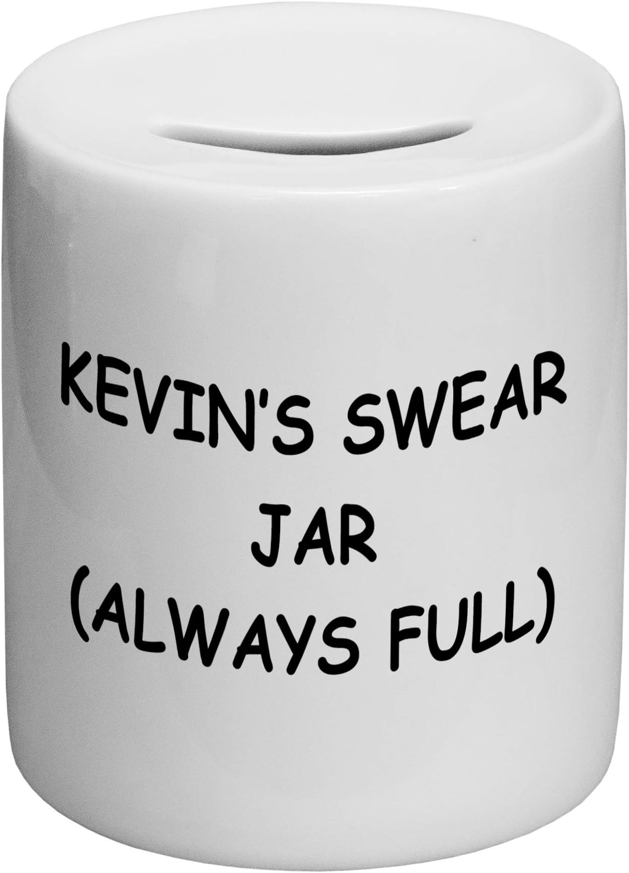 Personalised Swear Jar - Always Full Novelty Ceramic Money Box