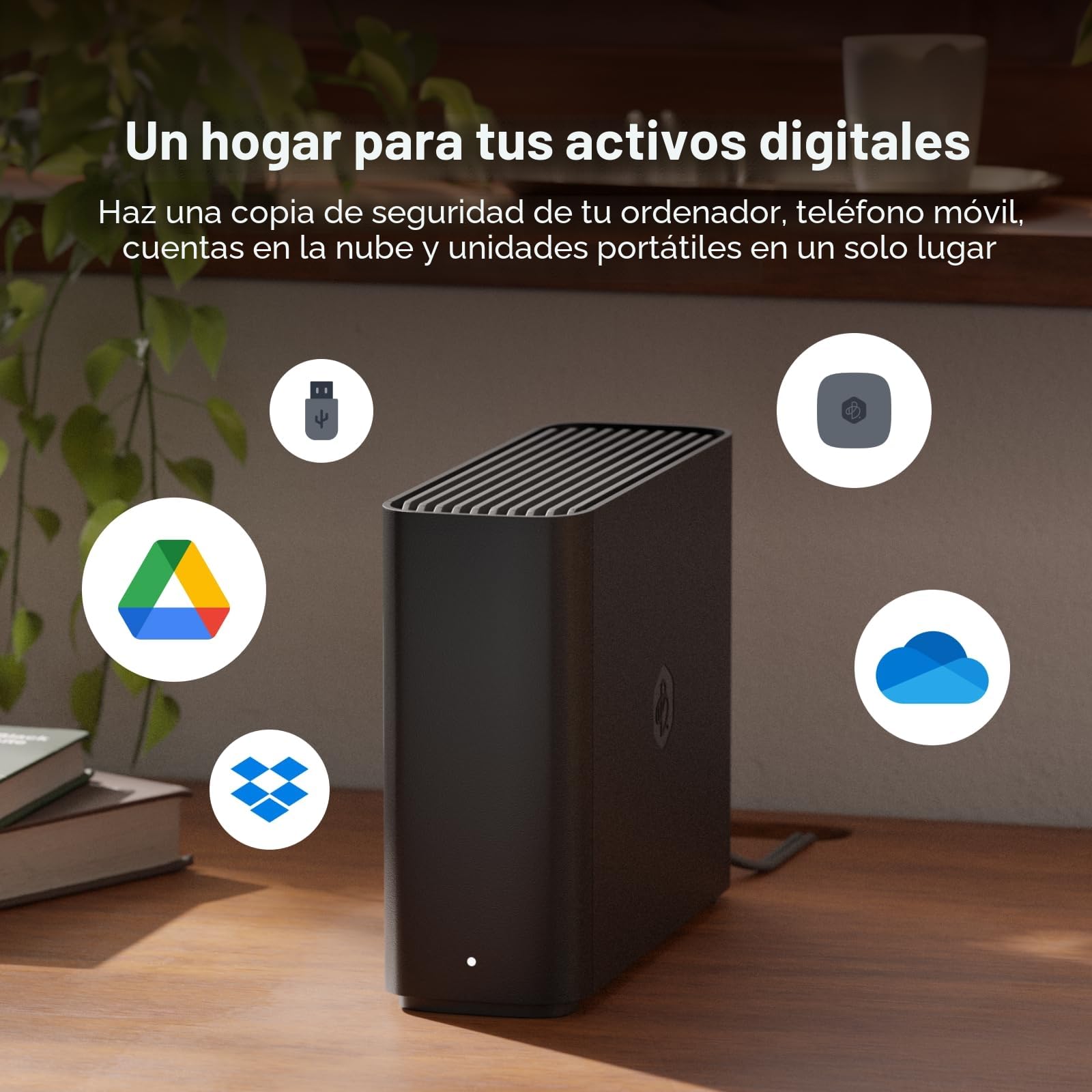 Synology BeeStation - Unidad NAS de sobremesa (4 TB, GbE LAN) USB-C