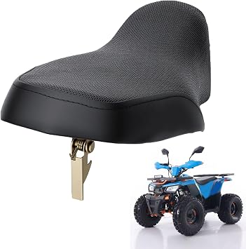 GOTOTOP ATV Seat Assembly Replacement, Ergonomic Foam Seat Cushion for 50 70 90 110 125 C C 4 Wheelers Offroad Motorbike