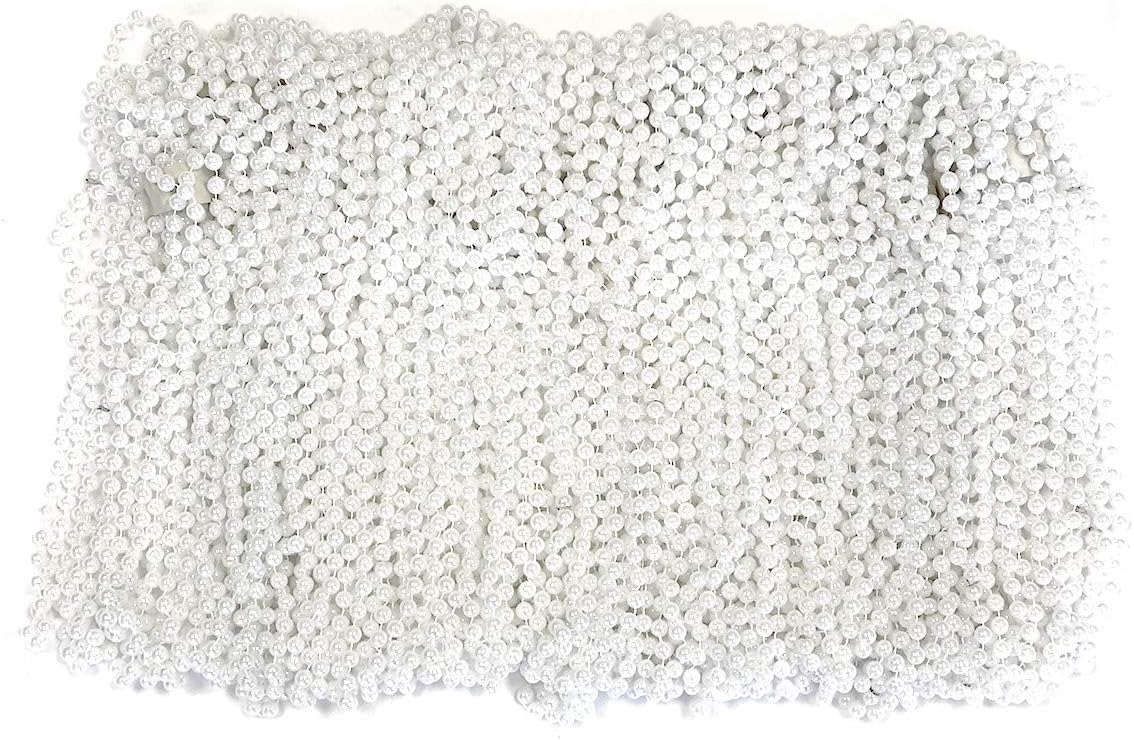 THE MARDI GRAS KREWE Mardi Gras Beads – 120 Pack, 10 Dozen 33 Inch 7mm Bead Necklaces, Bulk Party Favors for Parades, Festivals, Masquerades, Carnival, Events & Decorations - Assorted