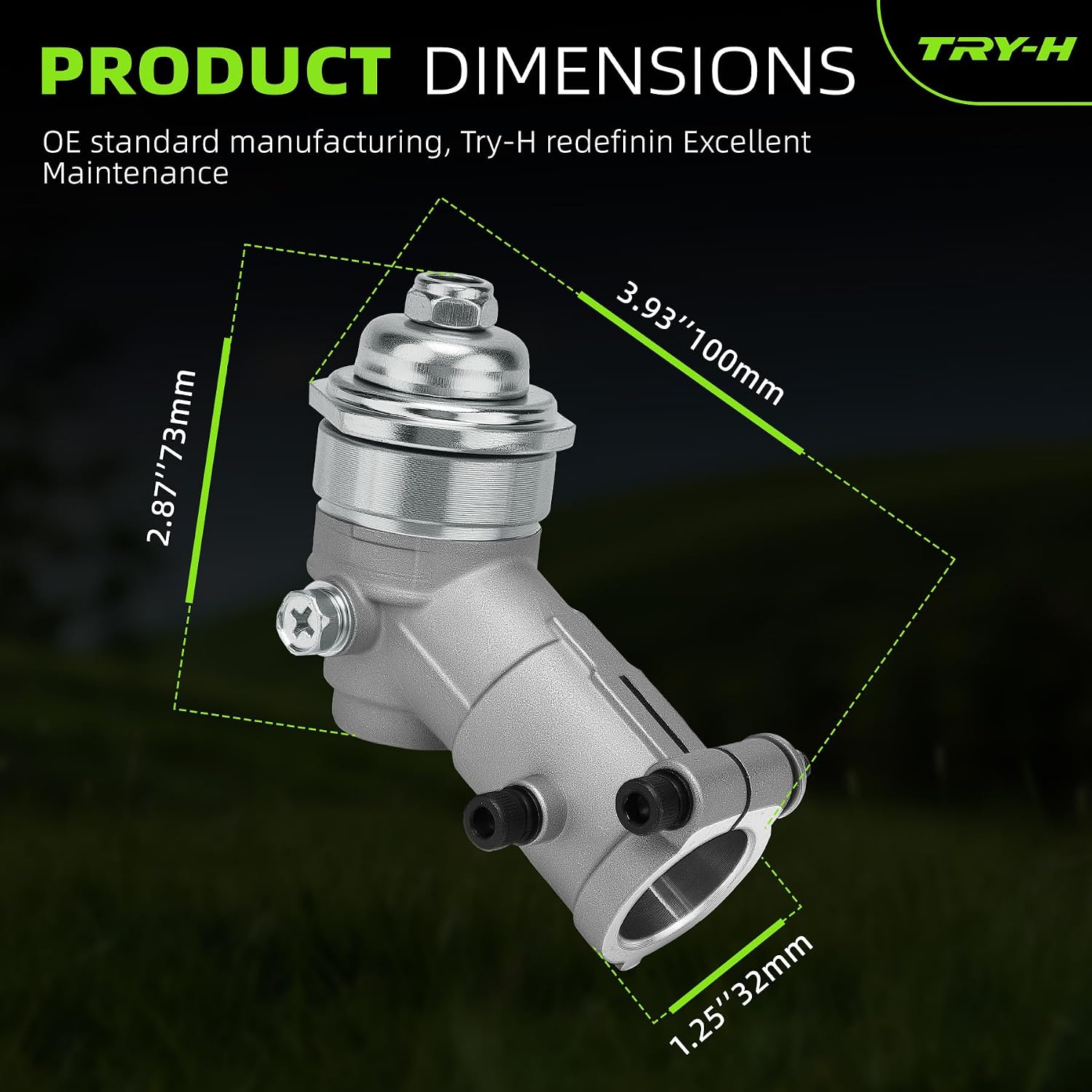 P021048040 Gearbox Gear Head Assembly for Shindaiwa T230 M230 Trimmer Parts Replacement P021048040