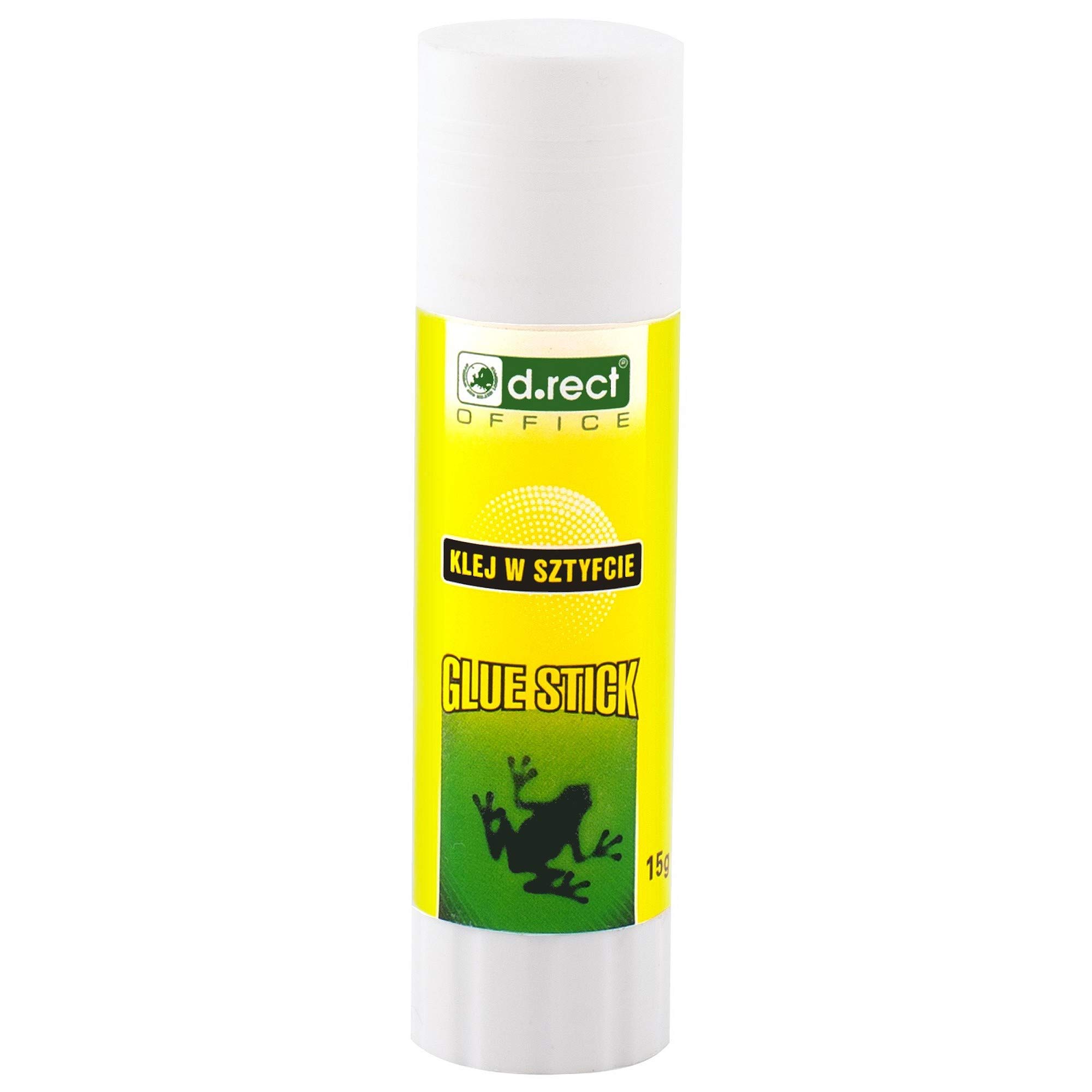 D.RECT 12 pezzi Colla stick | 12x15g | Colla Adesiva da ufficio