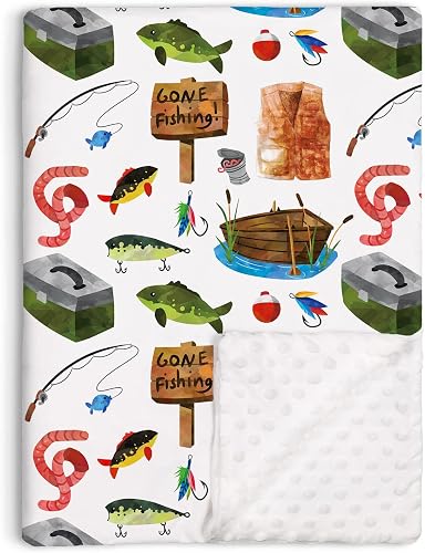 Buerhanerry Fishing Baby Cloth Blanket for Boys