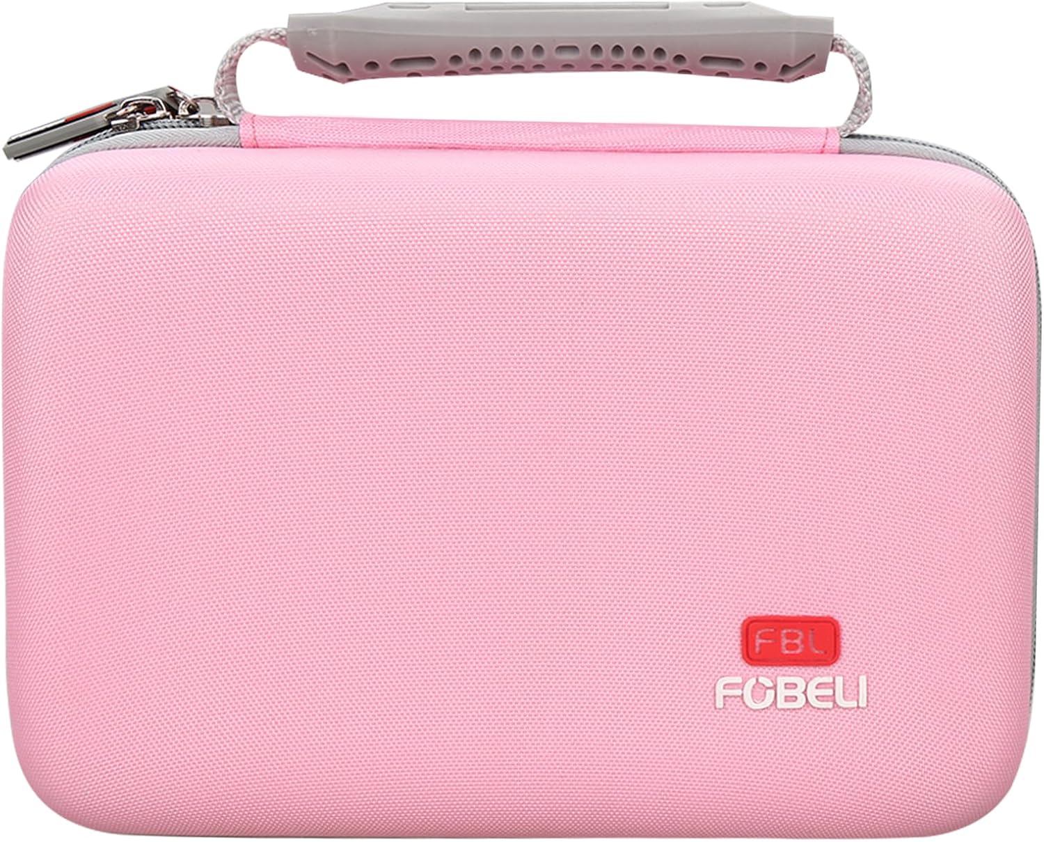 FBLFOBELI Hard Case for POLONO/for Phomemo/for SVANTTO/for YOTON/for Rollo/for Nelko/for Omezizy Bluetooth Thermal Shipping Label Printer - 241BT Wireless 4x6 Label Printer (Pink, Case Only)